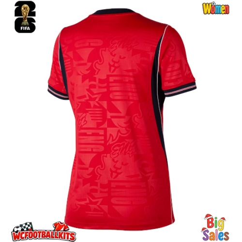 England Replica Away Stadium Shirt for Women World Cup 2026 Short Sleeve